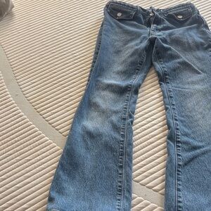 Old Navy Light Blue Flare Jeans